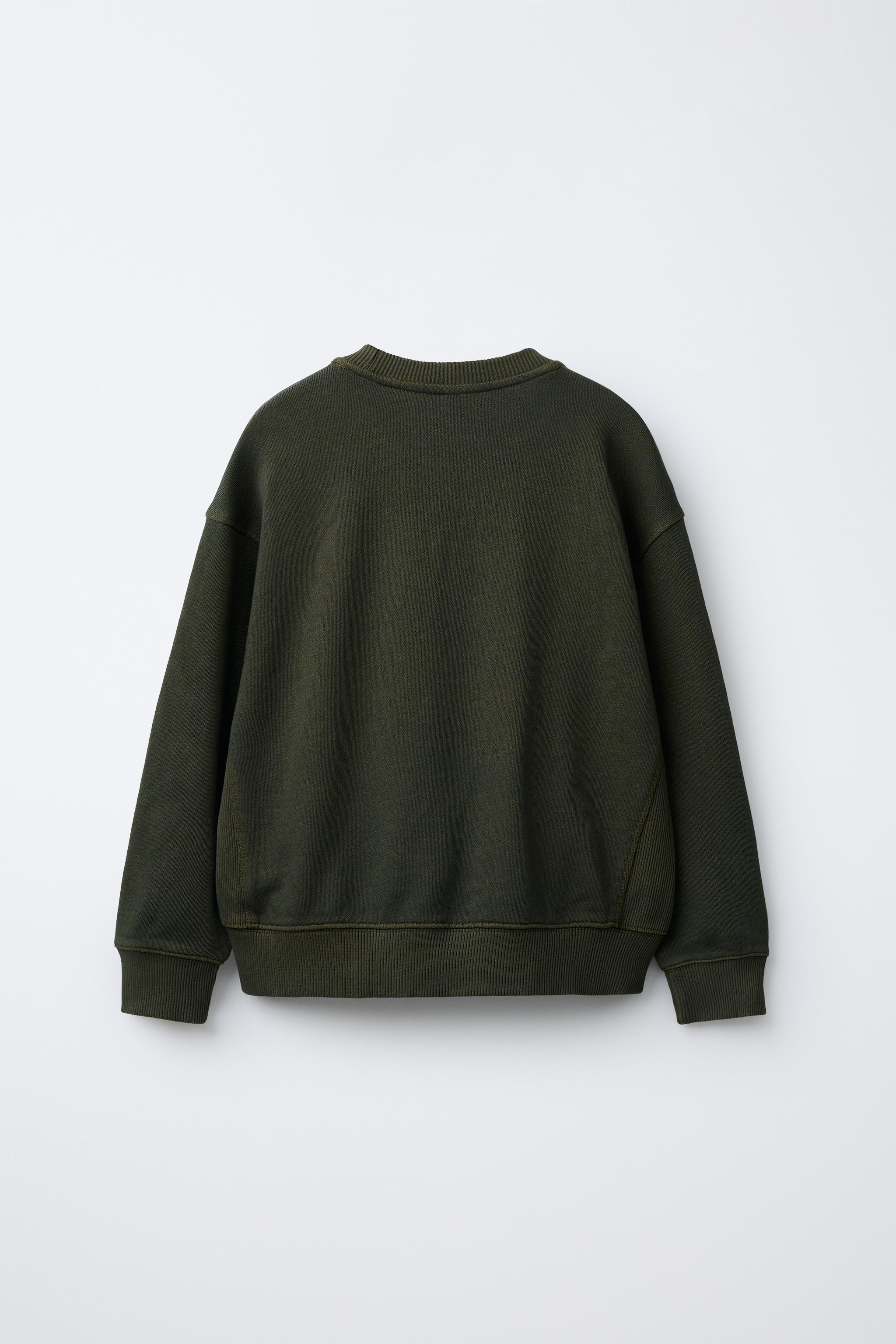 GARMENT DYE SWEATSHIRT